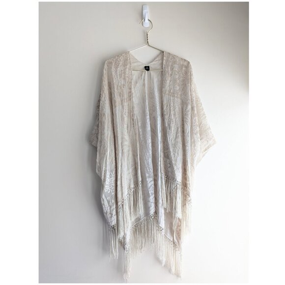Urban Outfitters Echo burnout Beige Kimono - Picture 6 of 10